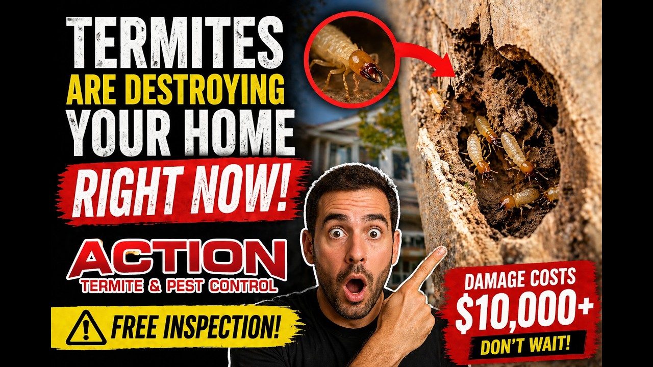 Termites Are Destroying Homes RIGHT NOW (Free Inspection Offer)