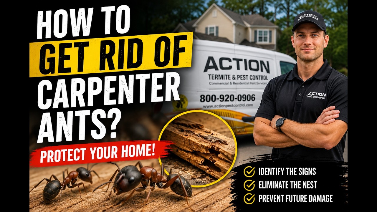How to Get Rid of Carpenter Ants | Signs, Damage & Prevention Tips