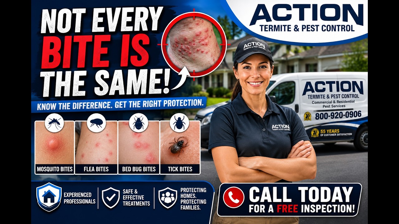 Stop Guessing! Identify Common Pest Bites Fast - Mosquito vs Flea vs Bed Bug vs Tick Bites Explained