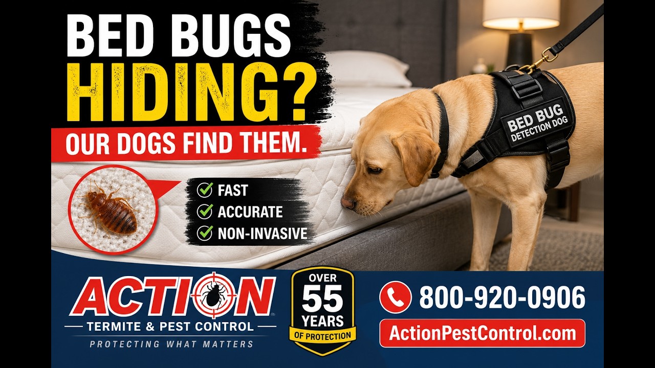The Secret Weapon Against Bed Bugs? A Dog!  Bed Bug Detection Dogs in New Jersey