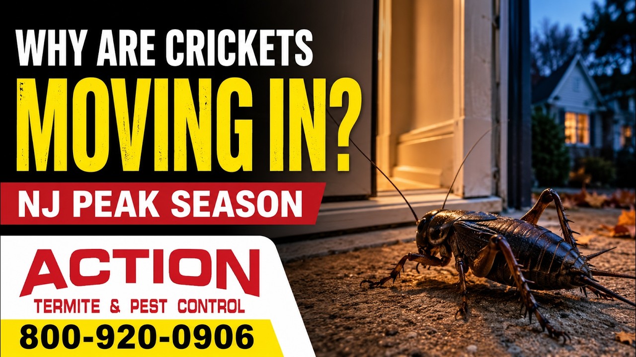 Why Are Crickets Moving Into Your NJ Home?