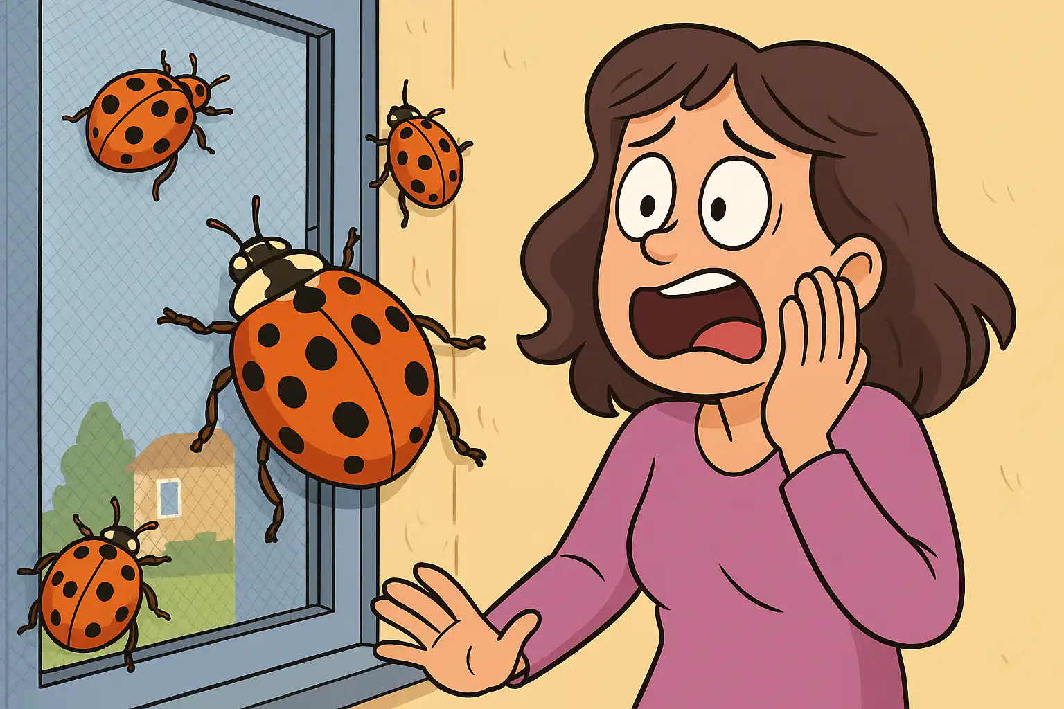 Asian Lady Beetles (ladybugs?): A Fall Nuisance for New Jersey