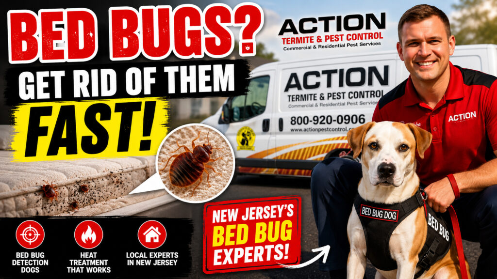 Get rid of Bed Bugs Fast NJ!